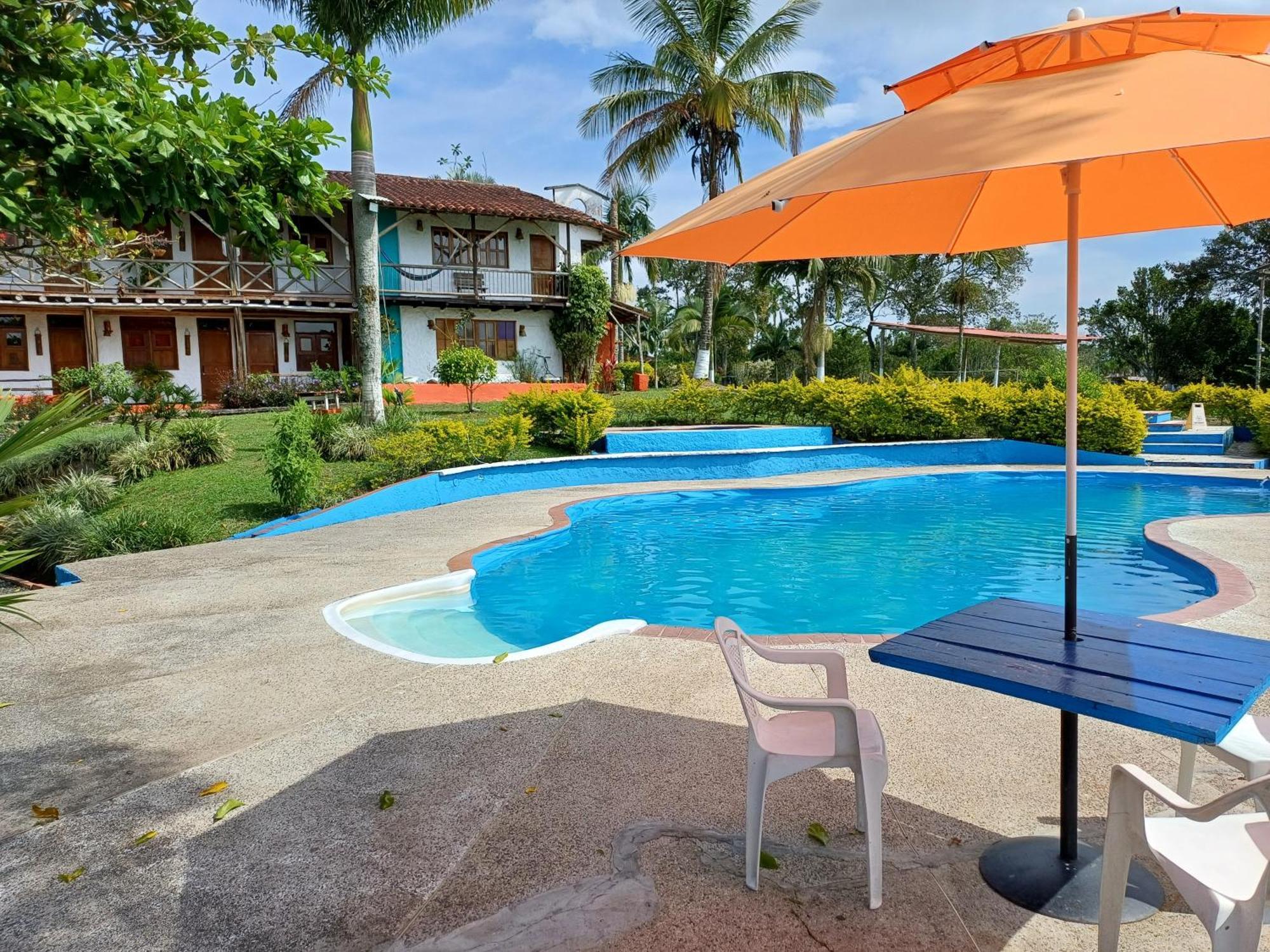 Finca Hotel Palmas Frente A Panaca Quimbaya Eksteriør bilde
