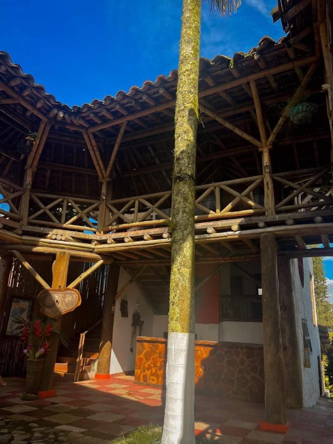 Finca Hotel Palmas Frente A Panaca Quimbaya Eksteriør bilde